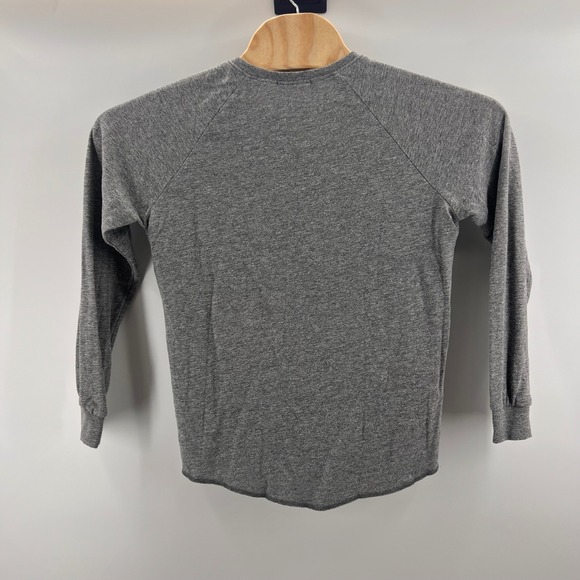 Marine Layer Mens Gray Long Sleeve Henley Button Up Shirt Size L - Picture 3 of 8